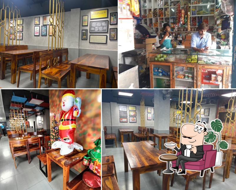 The interior of VEG TREAT @ VIJAYAWADA