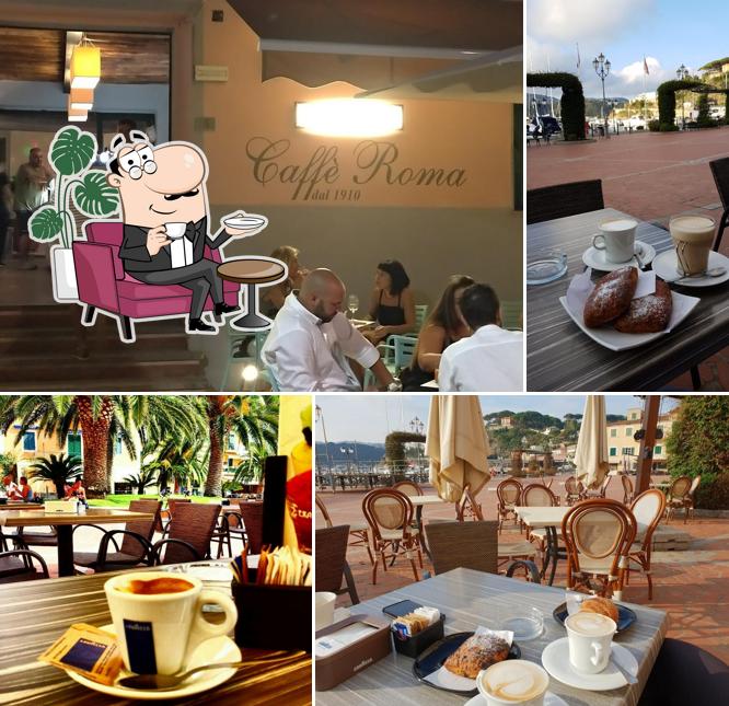 Gli interni di Cafè Roma