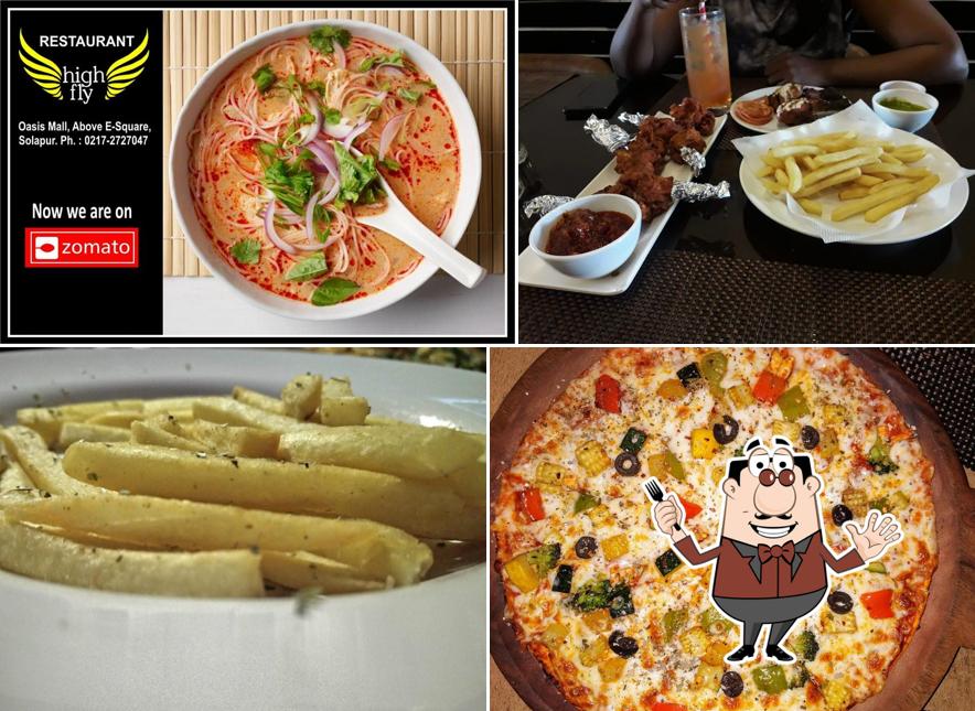 Meals at High Fly Bar And Restaurant