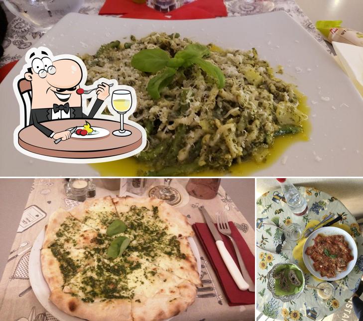 Cibo al Pizzeria A Veggia Baracca