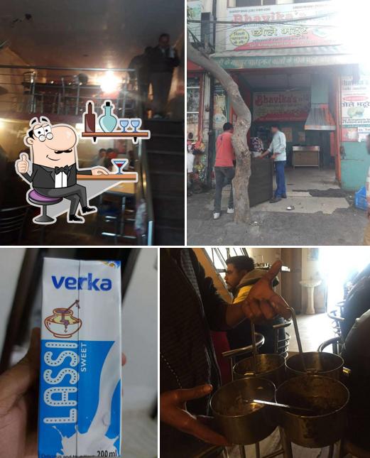 The interior of Bhavika's Delhi Junction