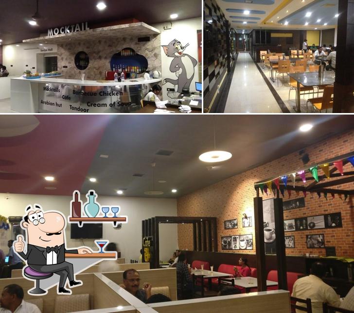 The interior of Burma hotel and bakers