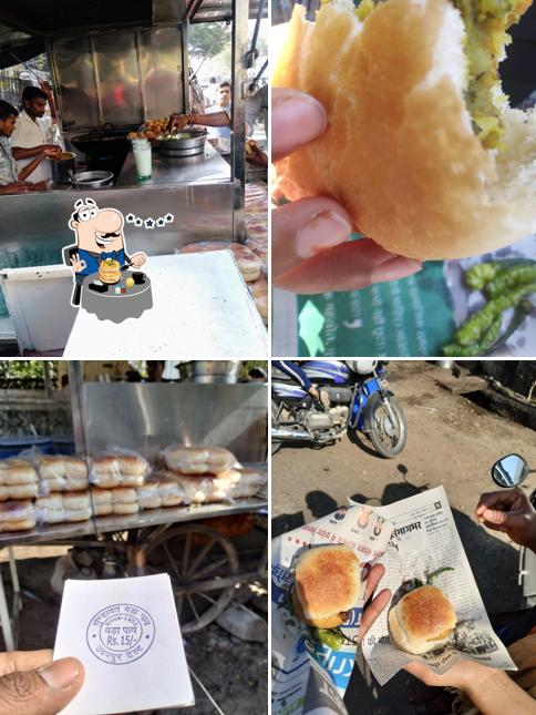 Creme brulee at Chundawat Vada Pao Lok Kala Mandal