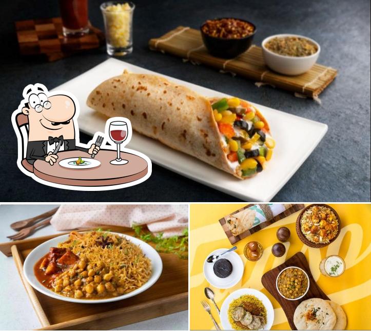 Food at Faasos Rajendra Nagar