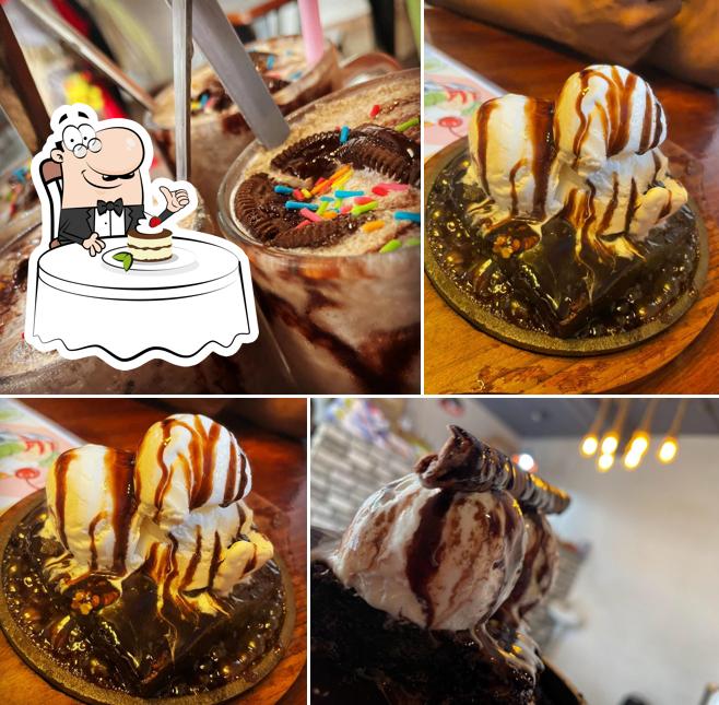 Hunger Quest Cafe offers a variety of sweet dishes