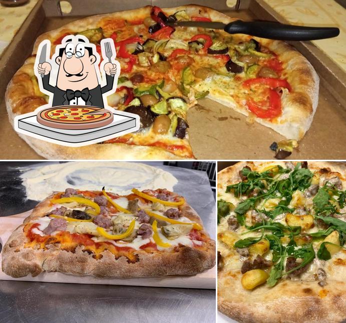 Prova una pizza a La bottega del pane albisola