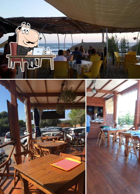 Gli interni di Le scalette