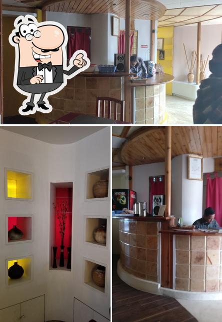 Take a seat at one of the tables at Naga Mandarin