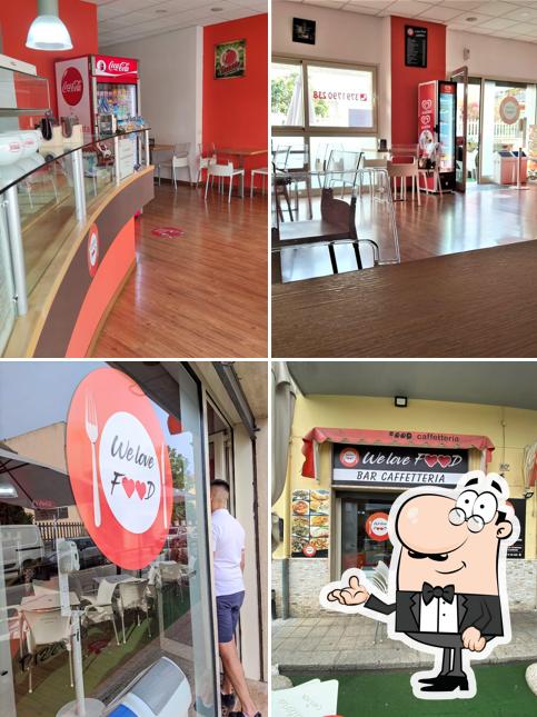 Gli interni di Pizzeria We Love Food