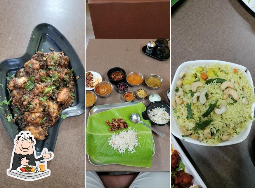 Among various things one can find food and interior at ROYAL KITCHENS A/c PONNERI THERADI