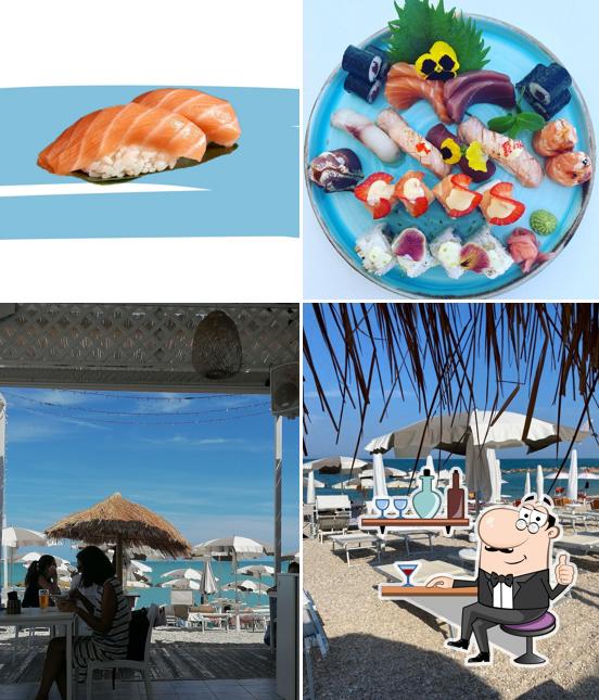 Sushi bar by BeachGallery - Pokeria Piadineria si caratterizza per la interni e cibo