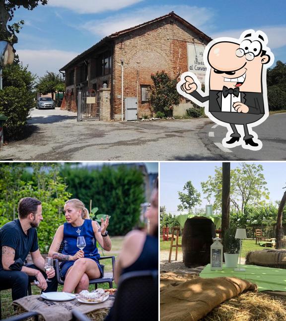 Gli esterni di Trattoria Boschetti in Locanda al Convento
