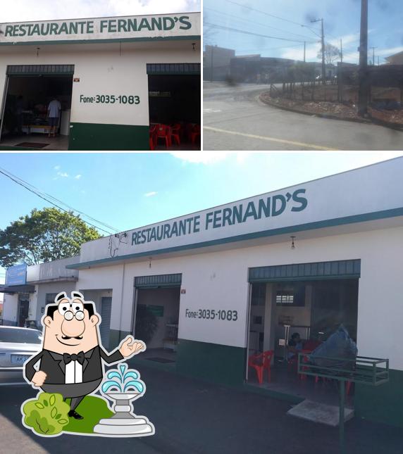 O exterior do Restaurante Fernand's