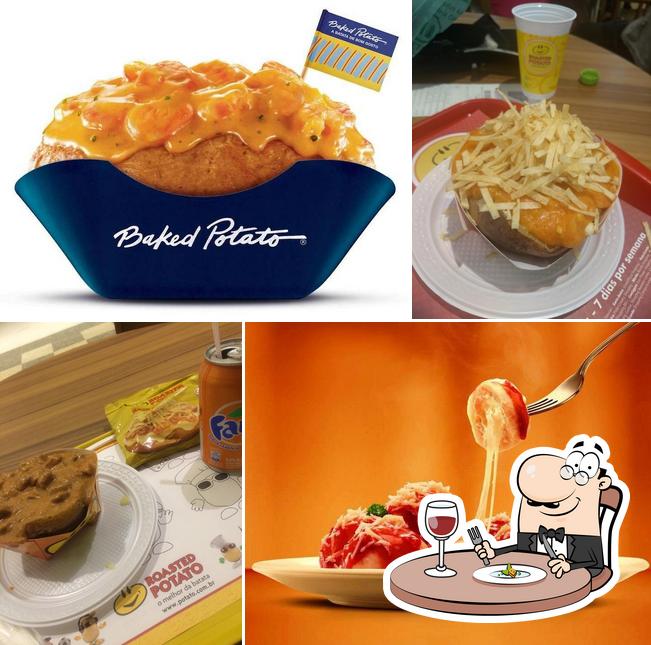 Comida em Baked Potato