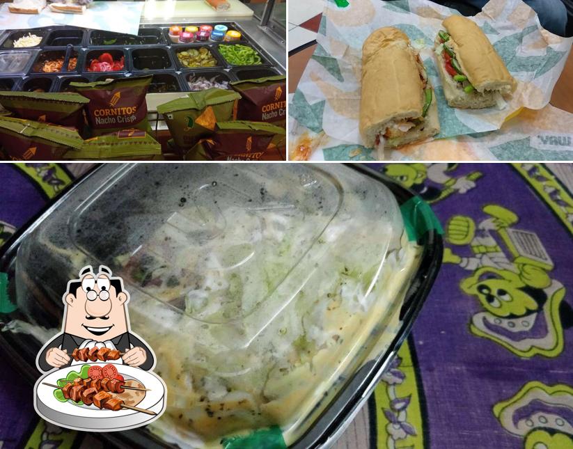 Food at Subway Kilpauk