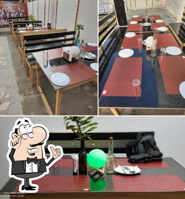 The interior of The City Food & Drinks Restaurant