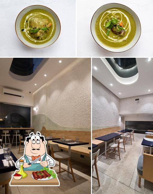 The Cloud serves meat dishes