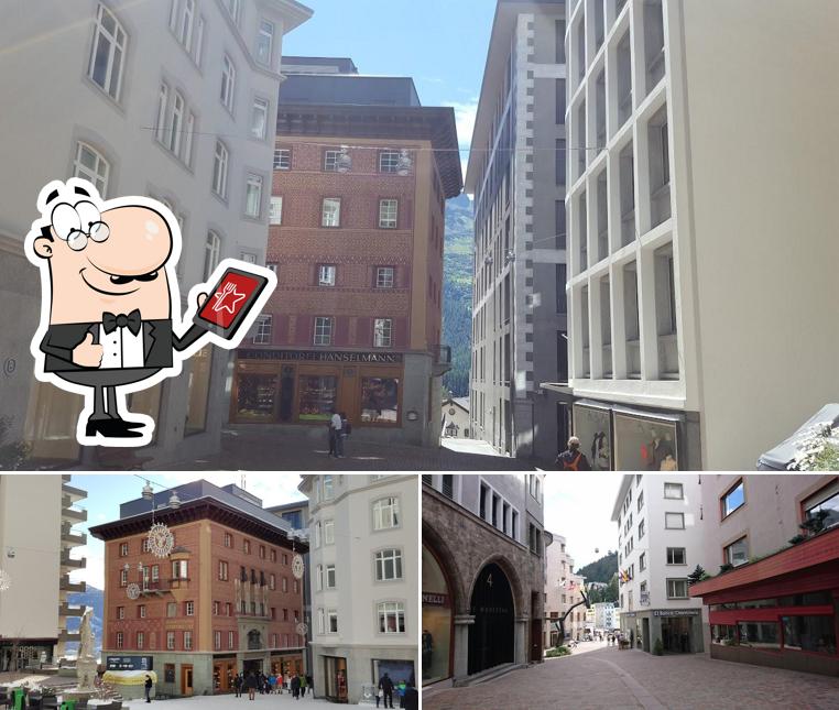 Gli esterni di Cafè, Bäckerei & Confiserie Hanselmann