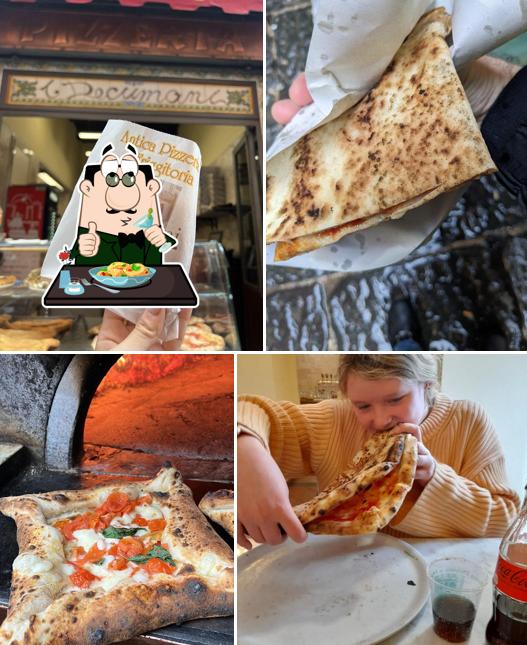 Platti al Pizzeria I Decumani