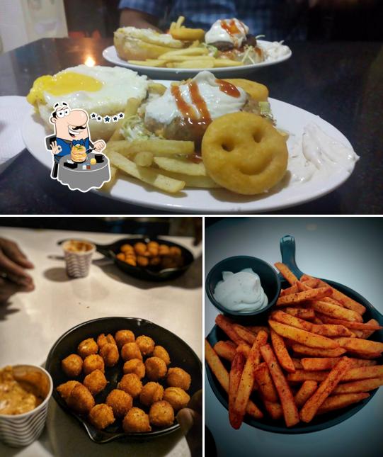 Food at Burger Spot