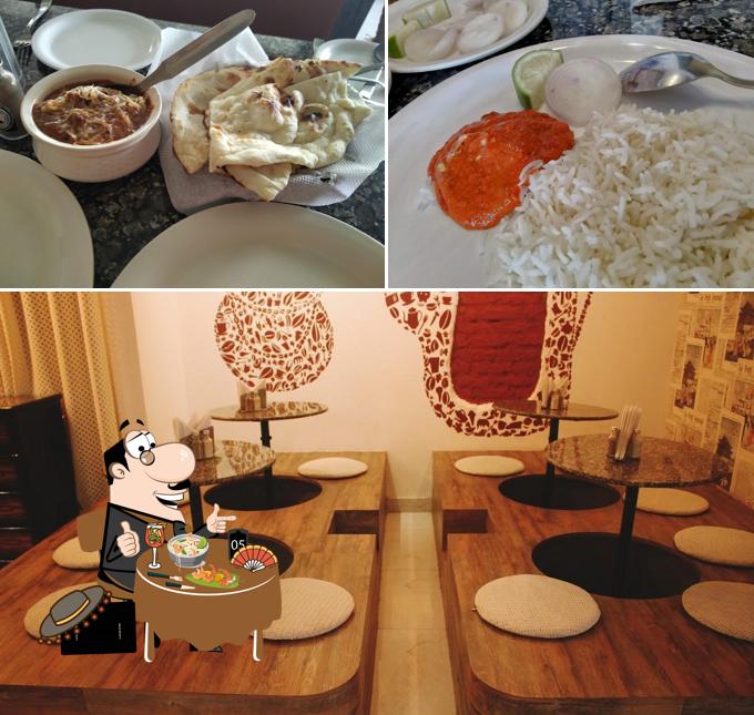 The restaurant's food and interior
