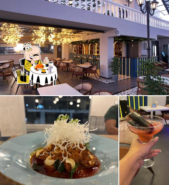 This is the picture displaying food and interior at GANNET Bar & Kitchen