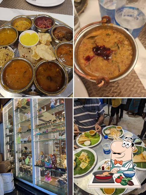 Chicken curry at Green Meridian Veg Restaurant