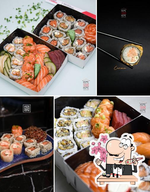 No Home Sushi Home Barra da Tijuca - Delivery Comida Japonesa e Poke, você pode conseguir sushi