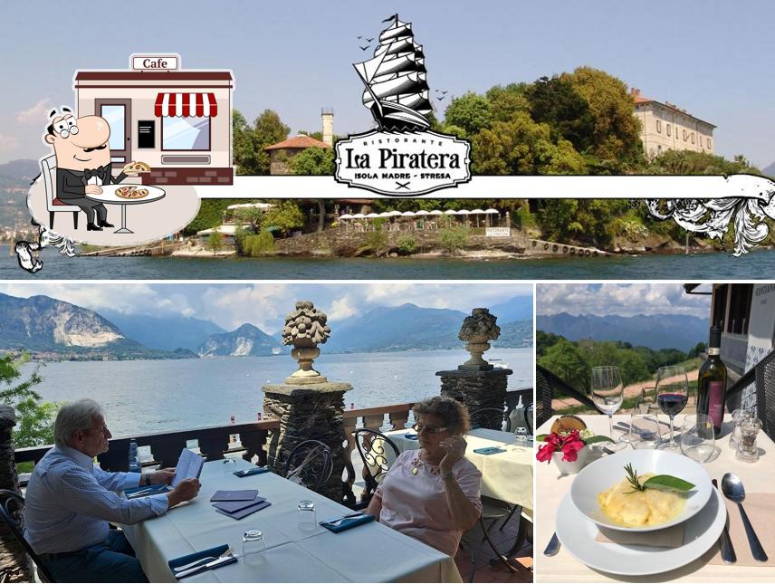 La esterno e bevanda del ristorante
