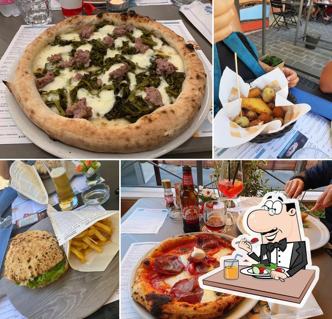 Platti al Pizzeria Napulé Viserba