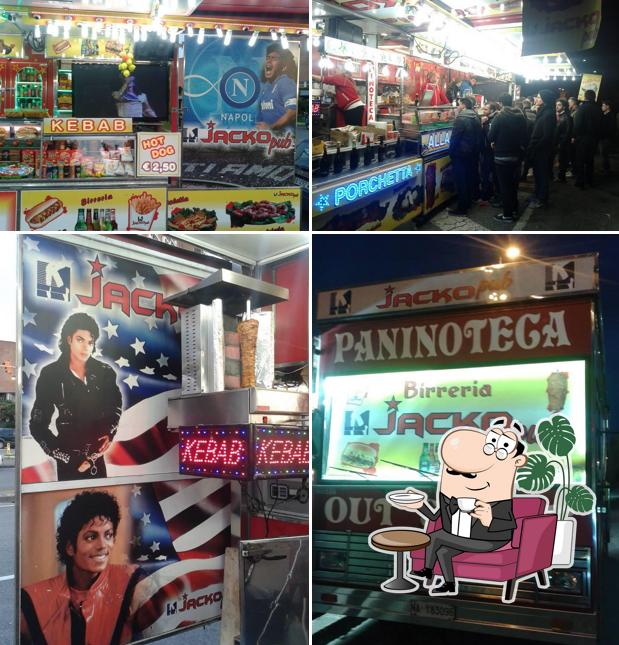 Gli interni di Jacko pub