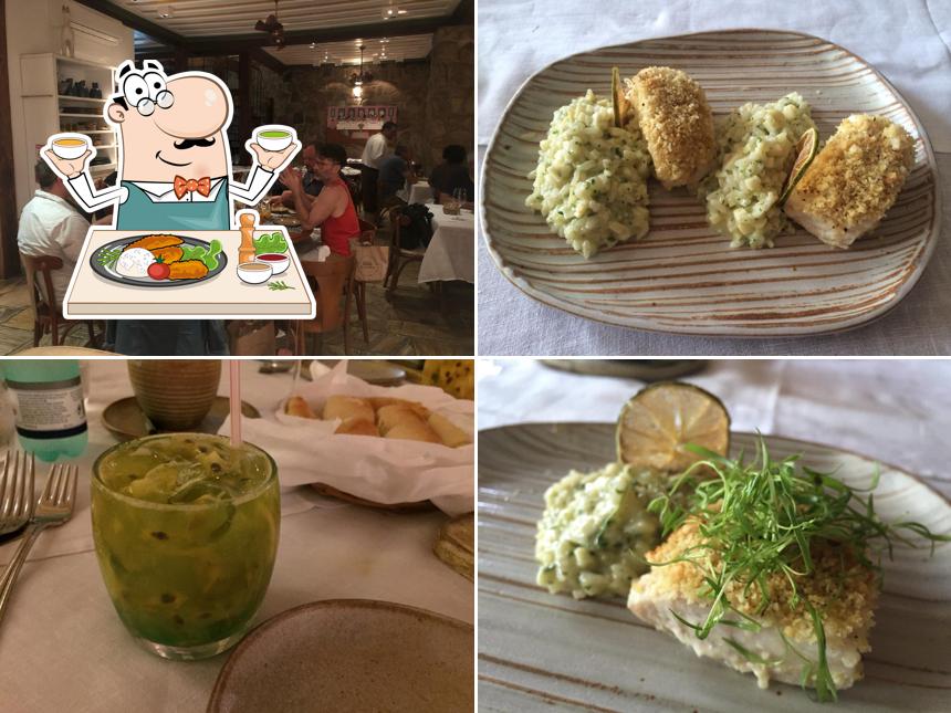Comida em Restaurante Banana da Terra