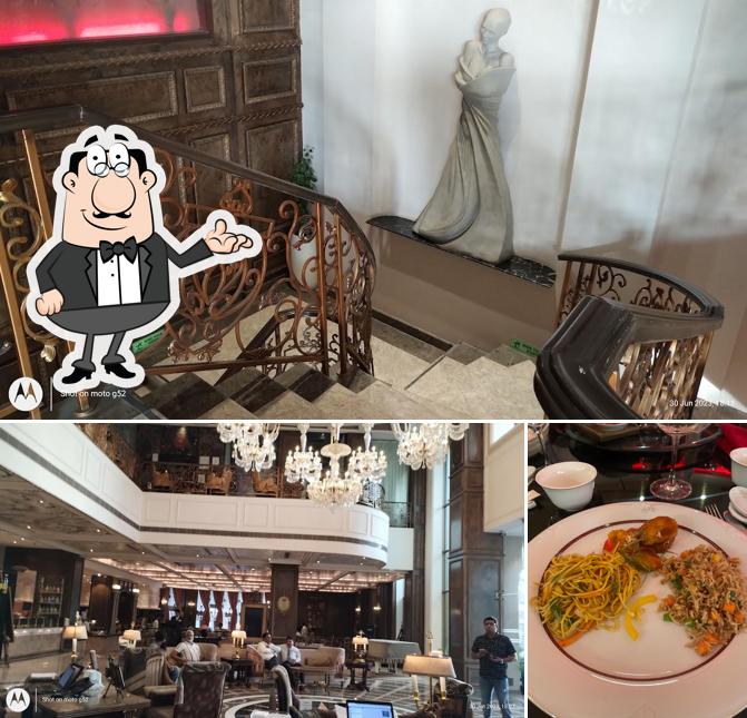 Take a look at the image depicting interior and dining table at Rare Eastern Dining Restaurant and Bar