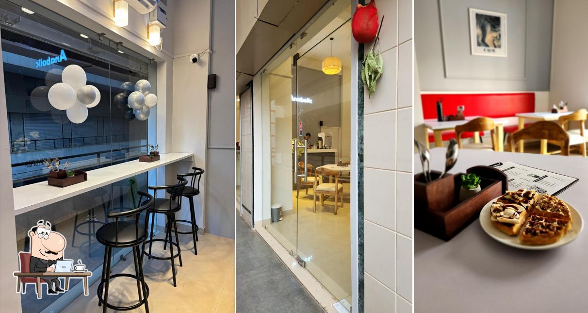 The interior of Anabolic - Health and Fitness Café