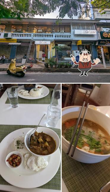 Bel-Ami restaurant & café is distinguished by food and exterior