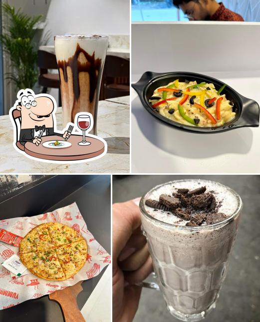 Food at Hot Bros Cafe