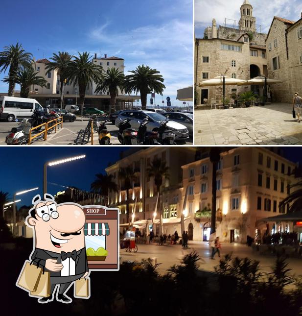 Puoi goderti l'aria fresca dal dehors di Hotel Vestibul Palace