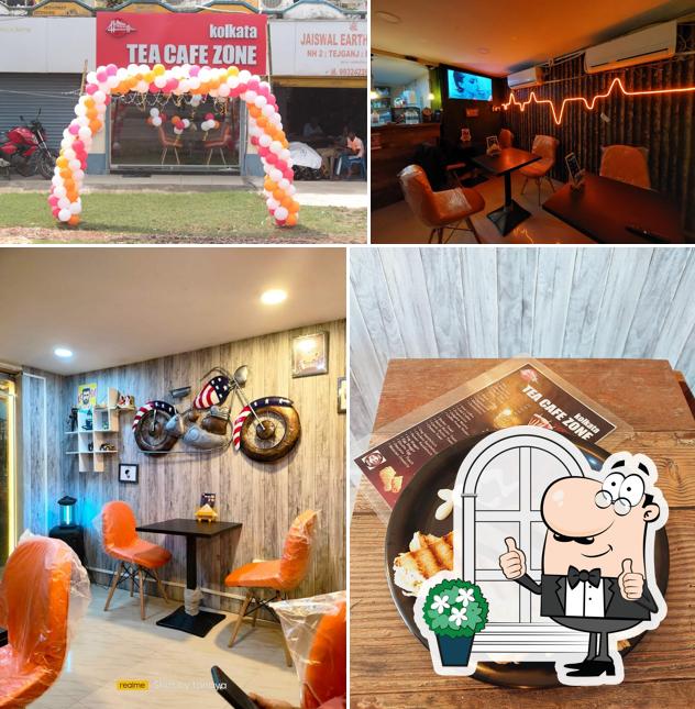 The exterior of Kolkata TEA CAFE ZONE