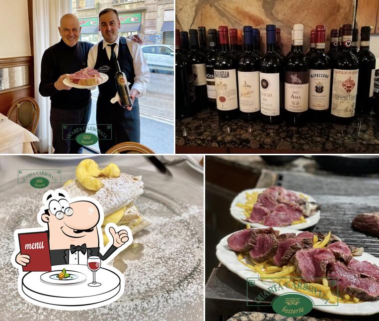 Cibo al La Quarta Carbonaia