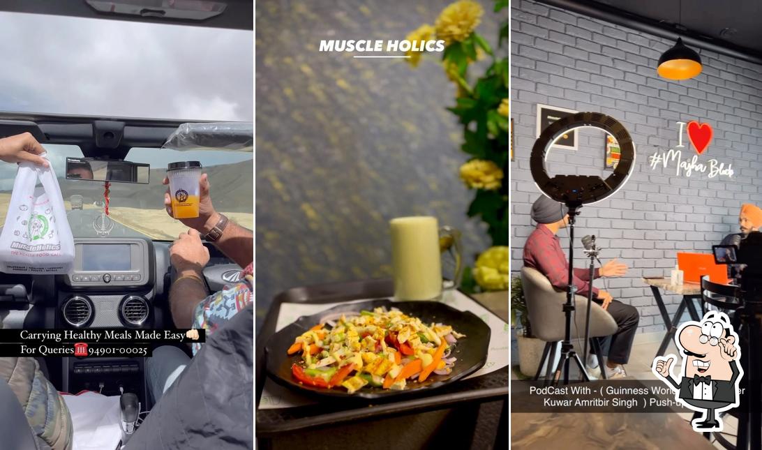 The interior of Muscleholics Batala
