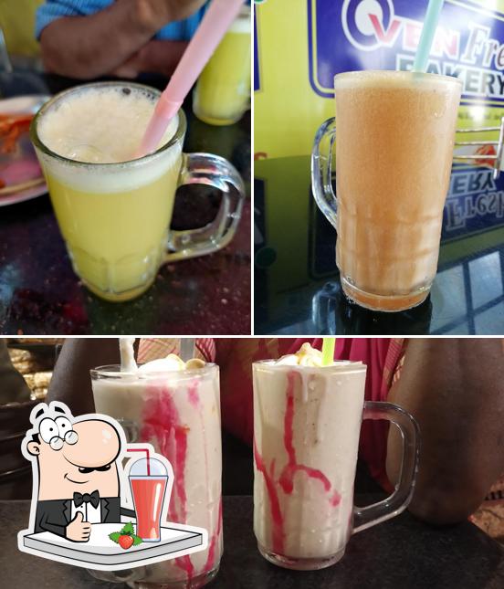 Enjoy a drink at Oven Fresh Bakers