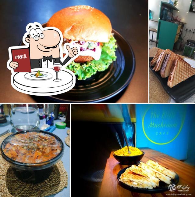 Food at The Little Mushroom Cafe
