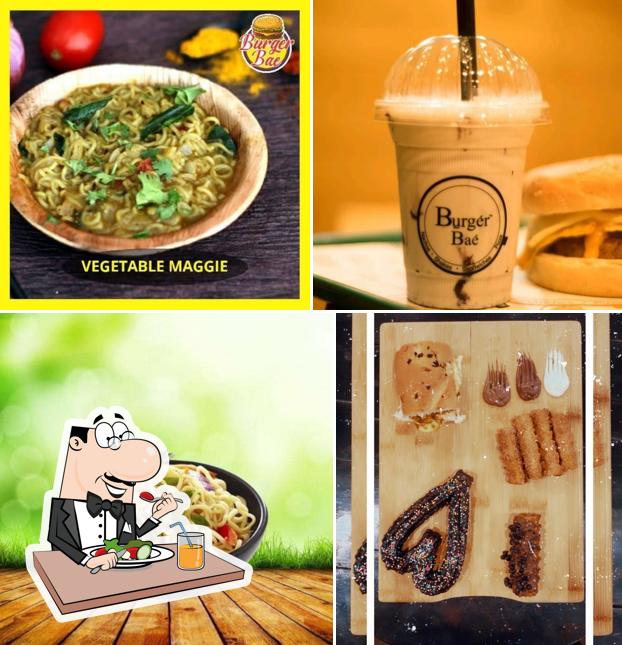 Food at Burger Bae