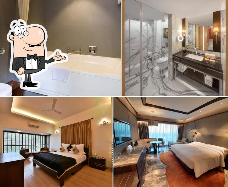 The interior of HOTEL BLUE ORCHID