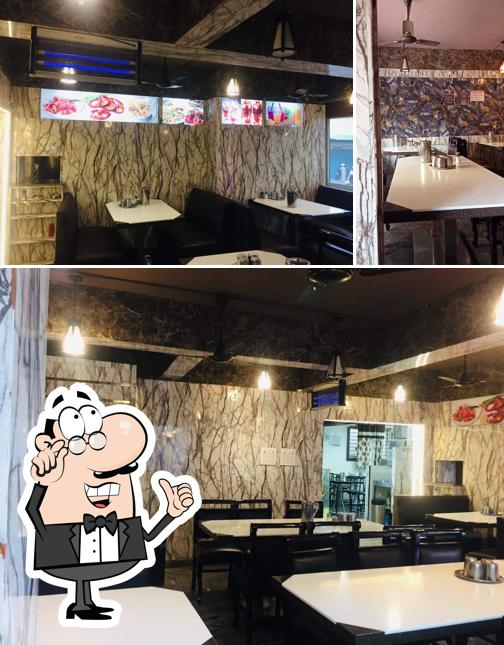The interior of Empark restaurant
