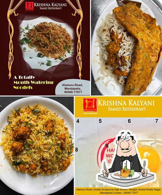 Food at Krishna Kalyani Family Restaurant
