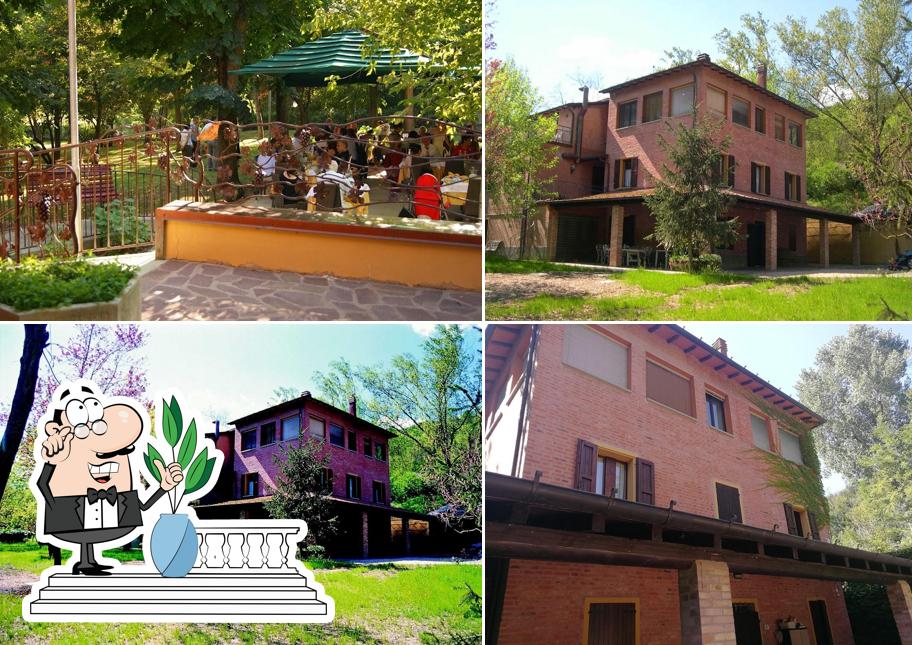 Curiosa tra gli esterni di La Tagliolina - Ristorante e locanda