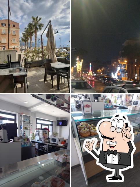 Gli interni di Bar del Mare