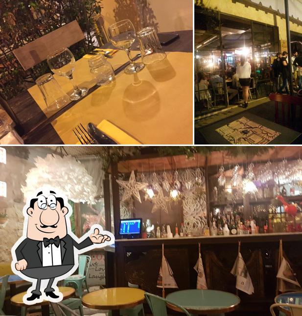 Gli interni di DA BRANDO