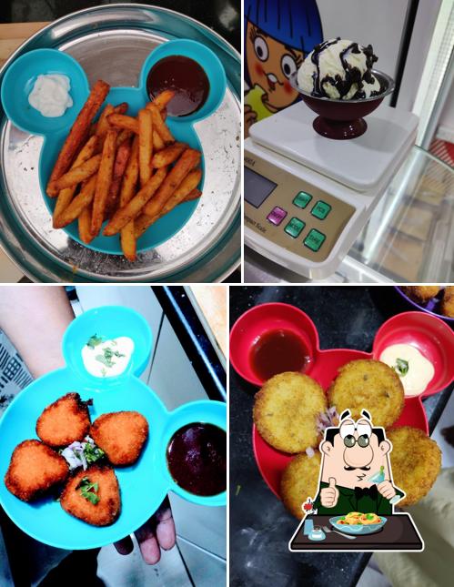 Meals at Amul Ice cream parlour